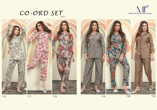 Cord Set Vol 2 By Moksh Printed Western Catalog